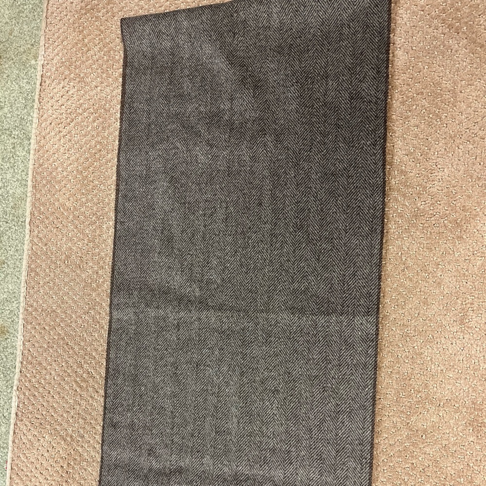 Chevron Herringbone Wool Scarf/ Wrap